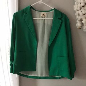 Green blazer
